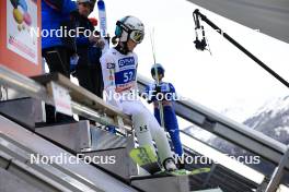 01.01.2024, Oberstdorf, Germany (GER): Ema Klinec (SLO) - FIS world cup ski jumping women, individual HS137, Oberstdorf (GER). www.nordicfocus.com. © Manzoni/NordicFocus. Every downloaded picture is fee-liable