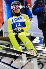01.01.2024, Oberstdorf, Germany (GER): Samantha Macuga (USA) - FIS world cup ski jumping women, individual HS137, Oberstdorf (GER). www.nordicfocus.com. © Manzoni/NordicFocus. Every downloaded picture is fee-liable