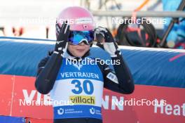 04.01.2024, Villach, Austria (AUT): Yuka Seto (JPN) - FIS world cup ski jumping women, individual HS98, Villach (AUT). www.nordicfocus.com. © Barbieri/NordicFocus. Every downloaded picture is fee-liable.