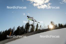 04.01.2024, Villach, Austria (AUT): Katharina Ellmauer (AUT) - FIS world cup ski jumping women, individual HS98, Villach (AUT). www.nordicfocus.com. © Barbieri/NordicFocus. Every downloaded picture is fee-liable.