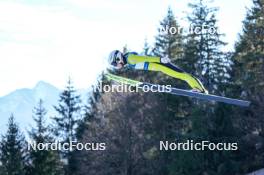 04.01.2024, Villach, Austria (AUT): Paige Jones (USA) - FIS world cup ski jumping women, individual HS98, Villach (AUT). www.nordicfocus.com. © Barbieri/NordicFocus. Every downloaded picture is fee-liable.