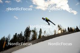 04.01.2024, Villach, Austria (AUT): Emma Chervet (FRA) - FIS world cup ski jumping women, individual HS98, Villach (AUT). www.nordicfocus.com. © Barbieri/NordicFocus. Every downloaded picture is fee-liable.