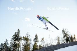 04.01.2024, Villach, Austria (AUT): Marita Kramer (AUT) - FIS world cup ski jumping women, individual HS98, Villach (AUT). www.nordicfocus.com. © Barbieri/NordicFocus. Every downloaded picture is fee-liable.