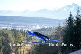 04.01.2024, Villach, Austria (AUT): Veronika Jencova (CZE) - FIS world cup ski jumping women, individual HS98, Villach (AUT). www.nordicfocus.com. © Barbieri/NordicFocus. Every downloaded picture is fee-liable.