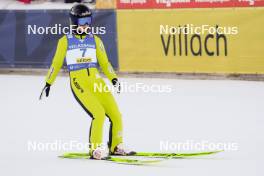 04.01.2024, Villach, Austria (AUT): Annika Belshaw (USA) - FIS world cup ski jumping women, individual HS98, Villach (AUT). www.nordicfocus.com. © Barbieri/NordicFocus. Every downloaded picture is fee-liable.