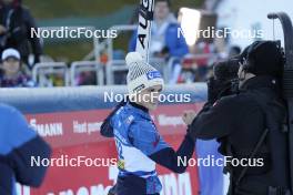 04.01.2024, Villach, Austria (AUT): Eva Pinkelnig (AUT) - FIS world cup ski jumping women, individual HS98, Villach (AUT). www.nordicfocus.com. © Barbieri/NordicFocus. Every downloaded picture is fee-liable.