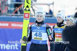 04.01.2024, Villach, Austria (AUT): Nika Kriznar (SLO) - FIS world cup ski jumping women, individual HS98, Villach (AUT). www.nordicfocus.com. © Barbieri/NordicFocus. Every downloaded picture is fee-liable.