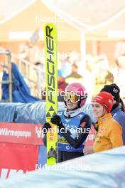 04.01.2024, Villach, Austria (AUT): Anna Rupprecht (GER) - FIS world cup ski jumping women, individual HS98, Villach (AUT). www.nordicfocus.com. © Barbieri/NordicFocus. Every downloaded picture is fee-liable.