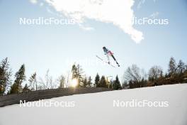 04.01.2024, Villach, Austria (AUT): Sina Arnet (SUI) - FIS world cup ski jumping women, individual HS98, Villach (AUT). www.nordicfocus.com. © Barbieri/NordicFocus. Every downloaded picture is fee-liable.
