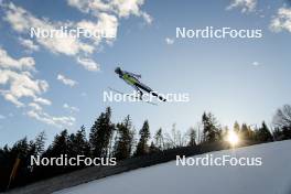 04.01.2024, Villach, Austria (AUT): Lisa Eder (AUT) - FIS world cup ski jumping women, individual HS98, Villach (AUT). www.nordicfocus.com. © Barbieri/NordicFocus. Every downloaded picture is fee-liable.