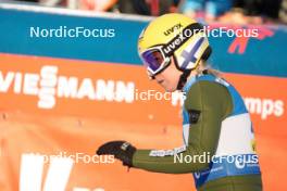 04.01.2024, Villach, Austria (AUT): Julia Kykkaenen (FIN) - FIS world cup ski jumping women, individual HS98, Villach (AUT). www.nordicfocus.com. © Barbieri/NordicFocus. Every downloaded picture is fee-liable.