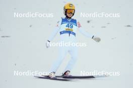 04.01.2024, Villach, Austria (AUT): Jenny Rautionaho (FIN) - FIS world cup ski jumping women, individual HS98, Villach (AUT). www.nordicfocus.com. © Barbieri/NordicFocus. Every downloaded picture is fee-liable.