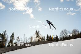 04.01.2024, Villach, Austria (AUT): Nicole Maurer (CAN) - FIS world cup ski jumping women, individual HS98, Villach (AUT). www.nordicfocus.com. © Barbieri/NordicFocus. Every downloaded picture is fee-liable.