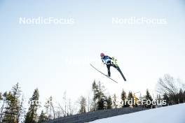 04.01.2024, Villach, Austria (AUT): Josephine Pagnier (FRA) - FIS world cup ski jumping women, individual HS98, Villach (AUT). www.nordicfocus.com. © Barbieri/NordicFocus. Every downloaded picture is fee-liable.