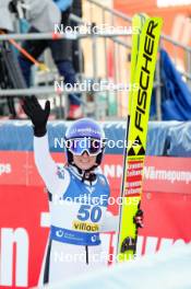 04.01.2024, Villach, Austria (AUT): Jacqueline Seifriedsberger (AUT) - FIS world cup ski jumping women, individual HS98, Villach (AUT). www.nordicfocus.com. © Barbieri/NordicFocus. Every downloaded picture is fee-liable.