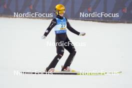 04.01.2024, Villach, Austria (AUT): Lara Malsiner (ITA) - FIS world cup ski jumping women, individual HS98, Villach (AUT). www.nordicfocus.com. © Barbieri/NordicFocus. Every downloaded picture is fee-liable.