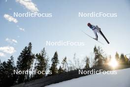 04.01.2024, Villach, Austria (AUT): Julia Muehlbacher (AUT) - FIS world cup ski jumping women, individual HS98, Villach (AUT). www.nordicfocus.com. © Barbieri/NordicFocus. Every downloaded picture is fee-liable.