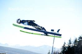 03.01.2024, Villach, Austria (AUT): Annika Sieff (ITA) - FIS world cup ski jumping women, individual HS98, Villach (AUT). www.nordicfocus.com. © Barbieri/NordicFocus. Every downloaded picture is fee-liable.