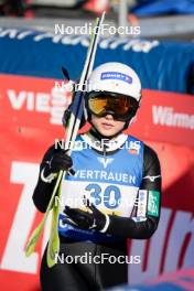03.01.2024, Villach, Austria (AUT): Nozomi Maruyama (JPN) - FIS world cup ski jumping women, individual HS98, Villach (AUT). www.nordicfocus.com. © Barbieri/NordicFocus. Every downloaded picture is fee-liable.