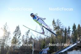 03.01.2024, Villach, Austria (AUT): Katharina Ellmauer (AUT) - FIS world cup ski jumping women, individual HS98, Villach (AUT). www.nordicfocus.com. © Barbieri/NordicFocus. Every downloaded picture is fee-liable.