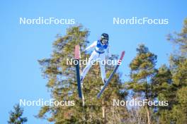 03.01.2024, Villach, Austria (AUT): Sina Arnet (SUI) - FIS world cup ski jumping women, individual HS98, Villach (AUT). www.nordicfocus.com. © Barbieri/NordicFocus. Every downloaded picture is fee-liable.