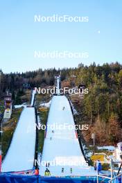 03.01.2024, Villach, Austria (AUT): Track atmosphere    - FIS world cup ski jumping women, individual HS98, Villach (AUT). www.nordicfocus.com. © Barbieri/NordicFocus. Every downloaded picture is fee-liable.