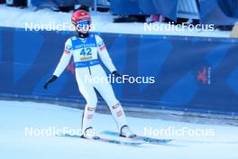 03.01.2024, Villach, Austria (AUT): Julia Muehlbacher (AUT) - FIS world cup ski jumping women, individual HS98, Villach (AUT). www.nordicfocus.com. © Barbieri/NordicFocus. Every downloaded picture is fee-liable.