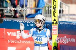 03.01.2024, Villach, Austria (AUT): Lisa Eder (AUT) - FIS world cup ski jumping women, individual HS98, Villach (AUT). www.nordicfocus.com. © Barbieri/NordicFocus. Every downloaded picture is fee-liable.