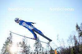 03.01.2024, Villach, Austria (AUT): Veronika Jencova (CZE) - FIS world cup ski jumping women, individual HS98, Villach (AUT). www.nordicfocus.com. © Barbieri/NordicFocus. Every downloaded picture is fee-liable.