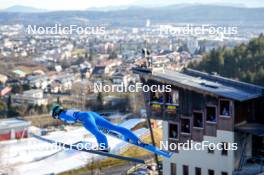 03.01.2024, Villach, Austria (AUT): Ajda Kosnjek (SLO) - FIS world cup ski jumping women, individual HS98, Villach (AUT). www.nordicfocus.com. © Barbieri/NordicFocus. Every downloaded picture is fee-liable.