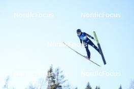 03.01.2024, Villach, Austria (AUT): Agnes Reisch (GER) - FIS world cup ski jumping women, individual HS98, Villach (AUT). www.nordicfocus.com. © Barbieri/NordicFocus. Every downloaded picture is fee-liable.