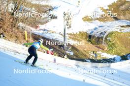 03.01.2024, Villach, Austria (AUT): Paige Jones (USA) - FIS world cup ski jumping women, individual HS98, Villach (AUT). www.nordicfocus.com. © Barbieri/NordicFocus. Every downloaded picture is fee-liable.