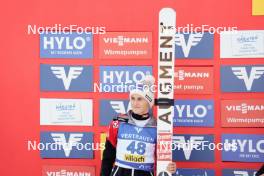 03.01.2024, Villach, Austria (AUT): Eva Pinkelnig (AUT) - FIS world cup ski jumping women, individual HS98, Villach (AUT). www.nordicfocus.com. © Barbieri/NordicFocus. Every downloaded picture is fee-liable.