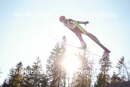 03.01.2024, Villach, Austria (AUT): Josephine Pagnier (FRA) - FIS world cup ski jumping women, individual HS98, Villach (AUT). www.nordicfocus.com. © Barbieri/NordicFocus. Every downloaded picture is fee-liable.