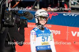 03.01.2024, Villach, Austria (AUT): Nika Prevc (SLO) - FIS world cup ski jumping women, individual HS98, Villach (AUT). www.nordicfocus.com. © Barbieri/NordicFocus. Every downloaded picture is fee-liable.