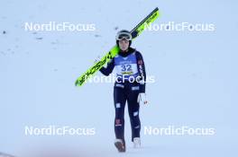 03.01.2024, Villach, Austria (AUT): Agnes Reisch (GER) - FIS world cup ski jumping women, individual HS98, Villach (AUT). www.nordicfocus.com. © Barbieri/NordicFocus. Every downloaded picture is fee-liable.