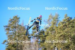 03.01.2024, Villach, Austria (AUT): Josephine Pagnier (FRA) - FIS world cup ski jumping women, individual HS98, Villach (AUT). www.nordicfocus.com. © Barbieri/NordicFocus. Every downloaded picture is fee-liable.