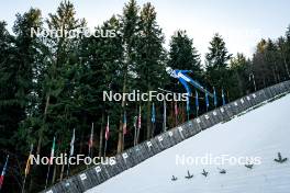 27.01.2024, Ljubno, Slovenia (SLO): Veronika Jencova (CZE) - FIS world cup ski jumping women, individual HS94, Ljubno (SLO). www.nordicfocus.com. © Barbieri/NordicFocus. Every downloaded picture is fee-liable.