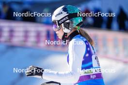 27.01.2024, Ljubno, Slovenia (SLO): Taja Bodlaj (SLO) - FIS world cup ski jumping women, individual HS94, Ljubno (SLO). www.nordicfocus.com. © Barbieri/NordicFocus. Every downloaded picture is fee-liable.