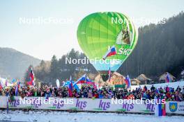 27.01.2024, Ljubno, Slovenia (SLO): Track athmosphere   - FIS world cup ski jumping women, individual HS94, Ljubno (SLO). www.nordicfocus.com. © Barbieri/NordicFocus. Every downloaded picture is fee-liable.