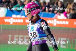 27.01.2024, Ljubno, Slovenia (SLO): Josephine Pagnier (FRA) - FIS world cup ski jumping women, individual HS94, Ljubno (SLO). www.nordicfocus.com. © Barbieri/NordicFocus. Every downloaded picture is fee-liable.