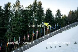 27.01.2024, Ljubno, Slovenia (SLO): Paige Jones (USA) - FIS world cup ski jumping women, individual HS94, Ljubno (SLO). www.nordicfocus.com. © Barbieri/NordicFocus. Every downloaded picture is fee-liable.