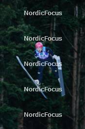 27.01.2024, Ljubno, Slovenia (SLO): Abigail Strate (CAN) - FIS world cup ski jumping women, individual HS94, Ljubno (SLO). www.nordicfocus.com. © Barbieri/NordicFocus. Every downloaded picture is fee-liable.