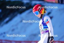 27.01.2024, Ljubno, Slovenia (SLO): Julia Muehlbacher (AUT) - FIS world cup ski jumping women, individual HS94, Ljubno (SLO). www.nordicfocus.com. © Barbieri/NordicFocus. Every downloaded picture is fee-liable.