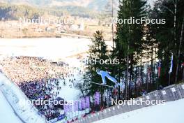28.01.2024, Ljubno, Slovenia (SLO): Tina Erzar (SLO) - FIS world cup ski jumping women, individual HS94, Ljubno (SLO). www.nordicfocus.com. © Barbieri/NordicFocus. Every downloaded picture is fee-liable.