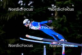 28.01.2024, Ljubno, Slovenia (SLO): Veronika Jencova (CZE) - FIS world cup ski jumping women, individual HS94, Ljubno (SLO). www.nordicfocus.com. © Barbieri/NordicFocus. Every downloaded picture is fee-liable.