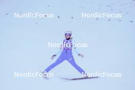28.01.2024, Ljubno, Slovenia (SLO): Taja Bodlaj (SLO) - FIS world cup ski jumping women, individual HS94, Ljubno (SLO). www.nordicfocus.com. © Barbieri/NordicFocus. Every downloaded picture is fee-liable.