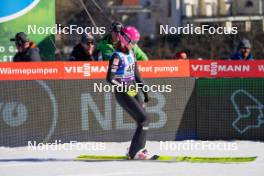 28.01.2024, Ljubno, Slovenia (SLO): Josephine Pagnier (FRA) - FIS world cup ski jumping women, individual HS94, Ljubno (SLO). www.nordicfocus.com. © Barbieri/NordicFocus. Every downloaded picture is fee-liable.
