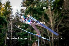 28.01.2024, Ljubno, Slovenia (SLO): Lara Logar (SLO) - FIS world cup ski jumping women, individual HS94, Ljubno (SLO). www.nordicfocus.com. © Barbieri/NordicFocus. Every downloaded picture is fee-liable.