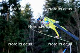 28.01.2024, Ljubno, Slovenia (SLO): Paige Jones (USA) - FIS world cup ski jumping women, individual HS94, Ljubno (SLO). www.nordicfocus.com. © Barbieri/NordicFocus. Every downloaded picture is fee-liable.